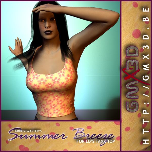 Summer Breeze for LD Tank Top (DazStudio)