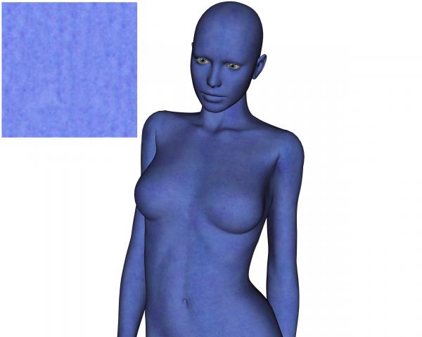 Blue skin texture