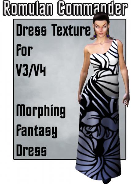 Romulan Commander for DAZ Morphing Fantasy Dress