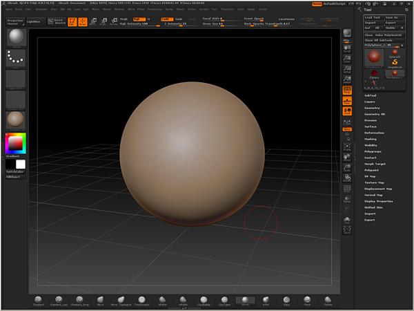 NickZStartUpProject ZBrush