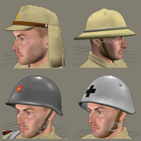 Michael 4: World War II Headwear Pack II