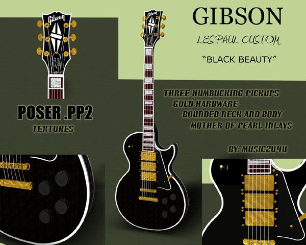 Gibson Les Paul Black Beauty