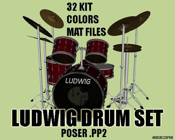 Ludwig Drum Set