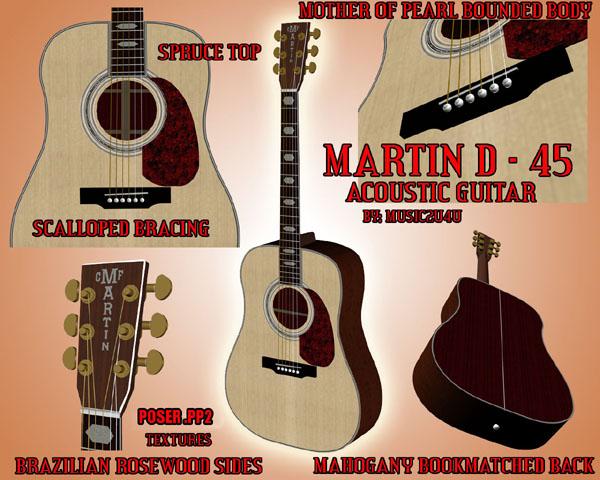 Martin D45 Guitar