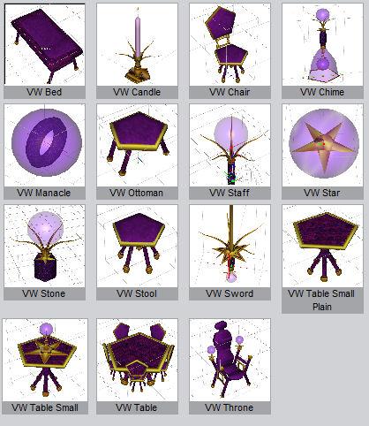 Violet Wizard's Furniture