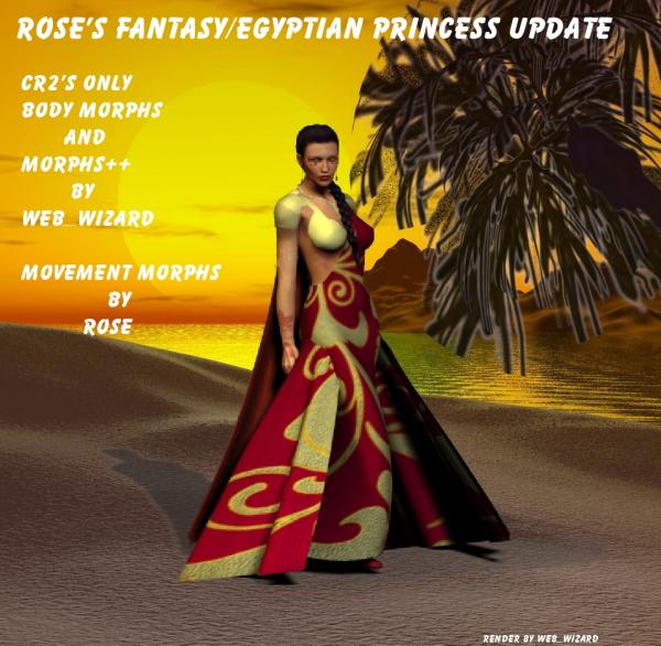 Rose&#039;s Fantasy/Egyptian Princess for V4 Update