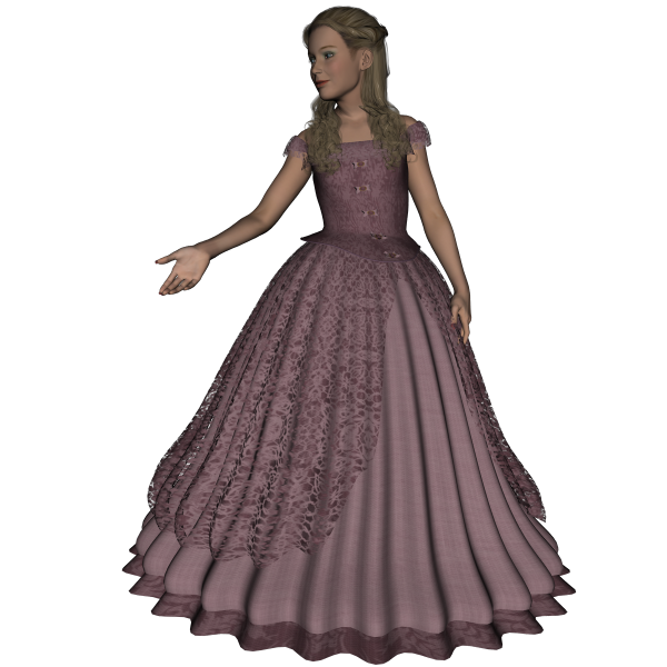 Prom Night - Dusky Rose - Ballgown