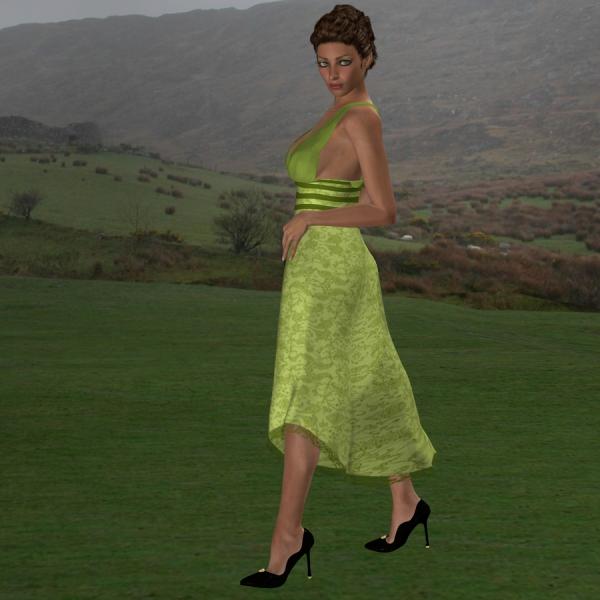 MARCH MADNESS-Movie Dress-Greens