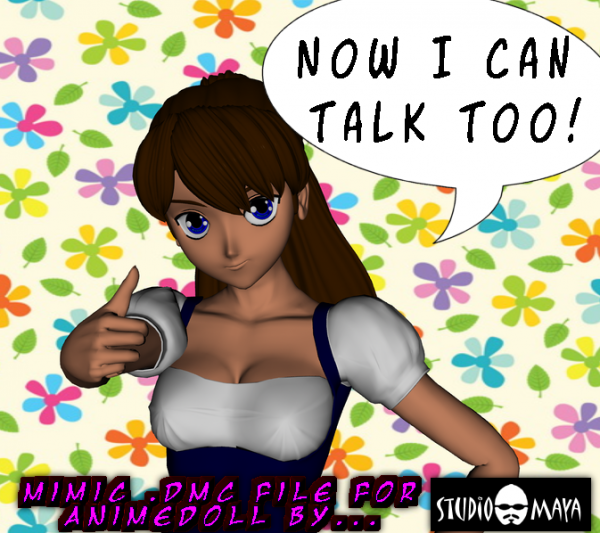 AnimeDoll can now talk!