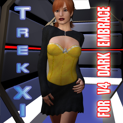 Trek XI Corset for V4 Dark Embrace