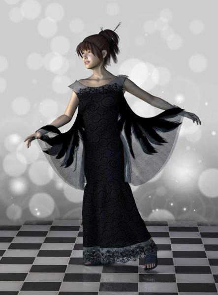 Dynamic Miki 3 Wings dress