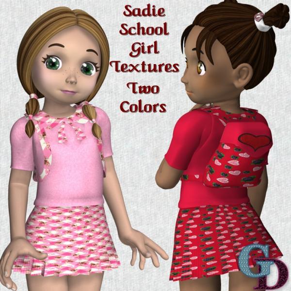 Sadie School Girl Textures