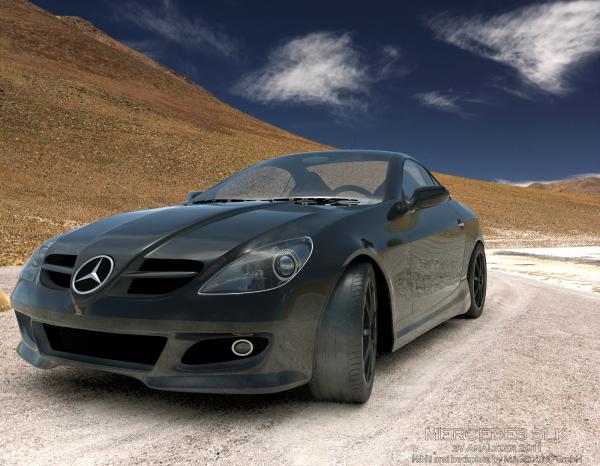 MERCEDES SLK ROADSTER 2008 v4