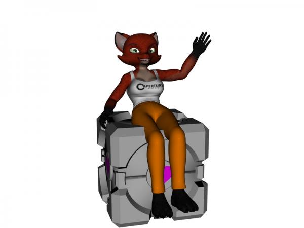 Portal 2 Chell Tanktop for Krystal