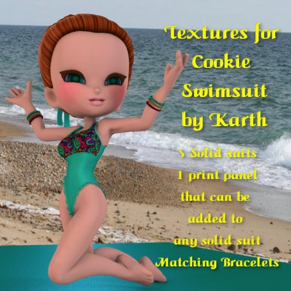 Textures for Karth&#039;s Cookie Swimsuit