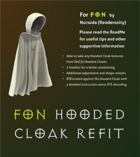 Fon Hooded Cloak Refit