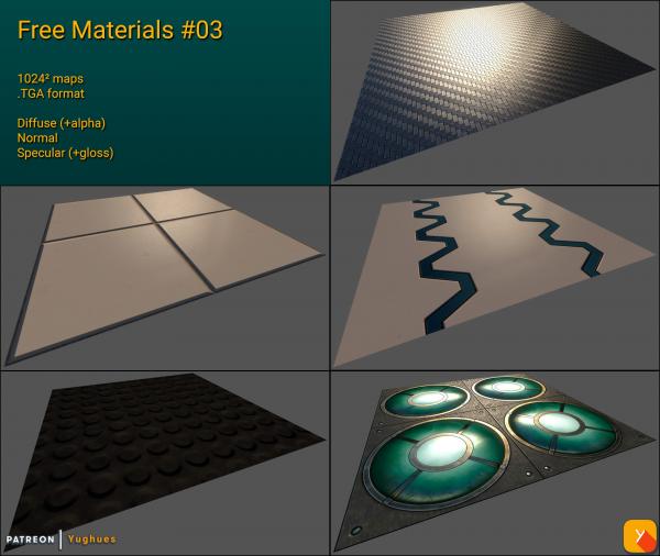 Free Materials Pack #03 Redux