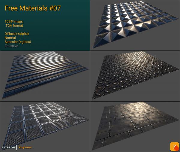 Free Materials Pack #07 Redux