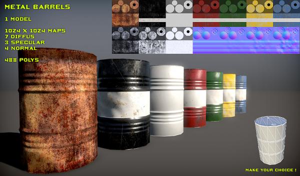 Metal Barrels