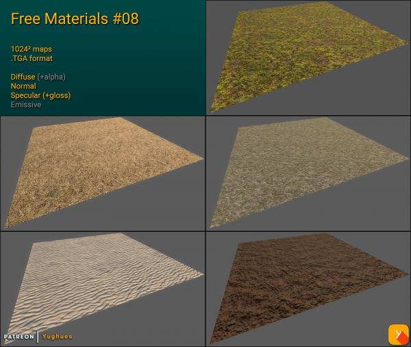 Free Materials Pack #08 Redux