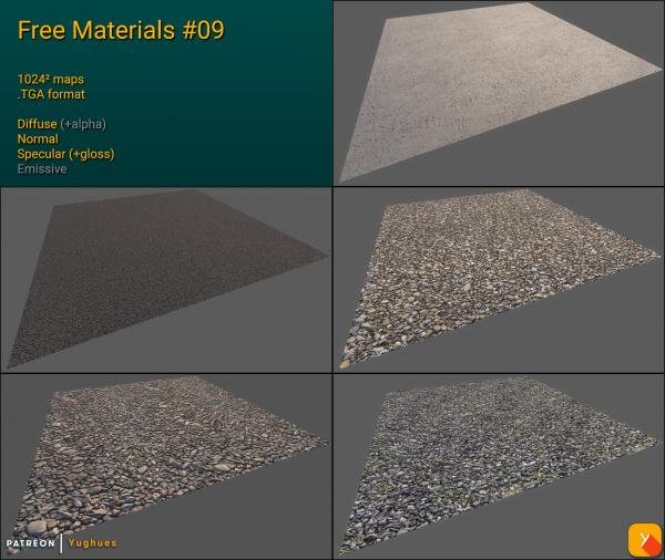 Free Materials Pack #09 Redux