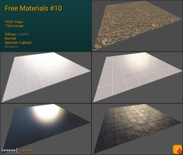 Free Materials Pack #10 Redux