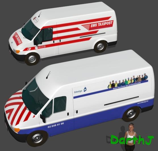 2 Belgian textures for MY VAN