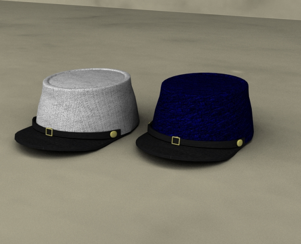 Civial War Styled Caps