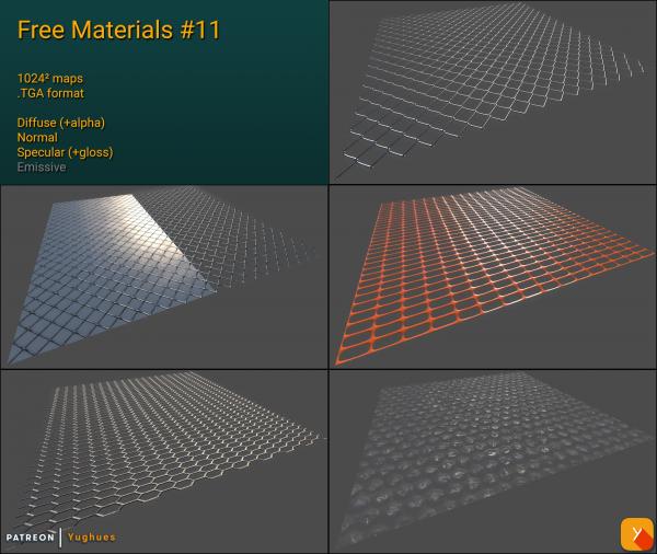 Free materials Pack #11 Redux