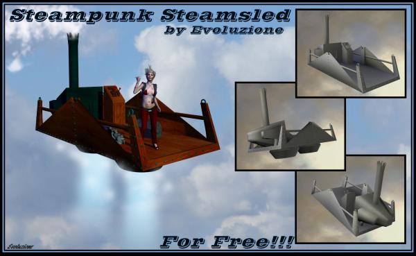 Evoluzione&#039;s Steampunk Steamsled