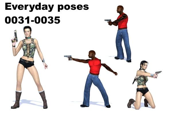 Everyday Poses 0031-0035