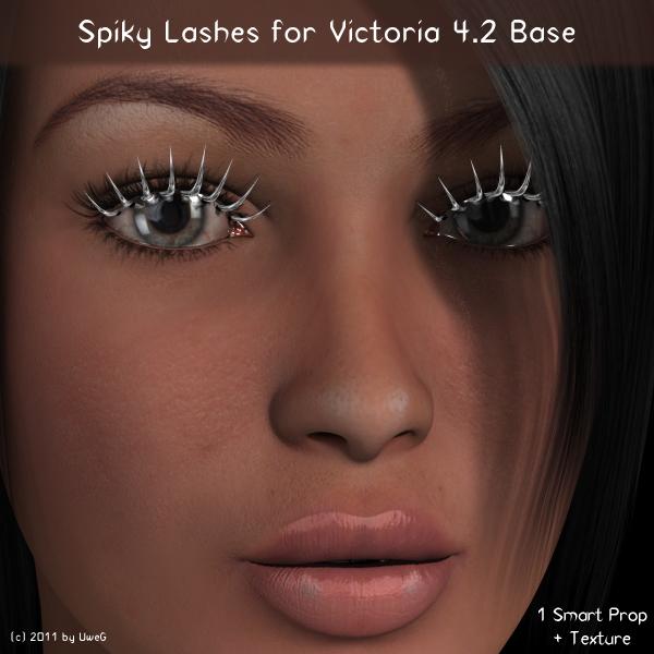 Spiky Lashes For Victoria 4.2 Base