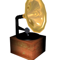 Low Poly Victor Victrola for DAZ/Poser