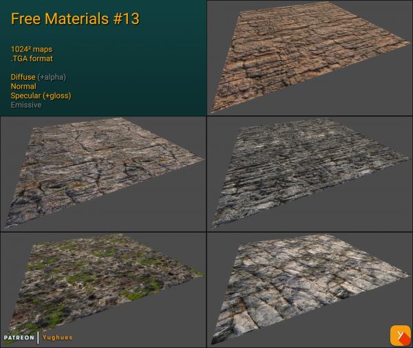 Free Materials Pack #13 Redux