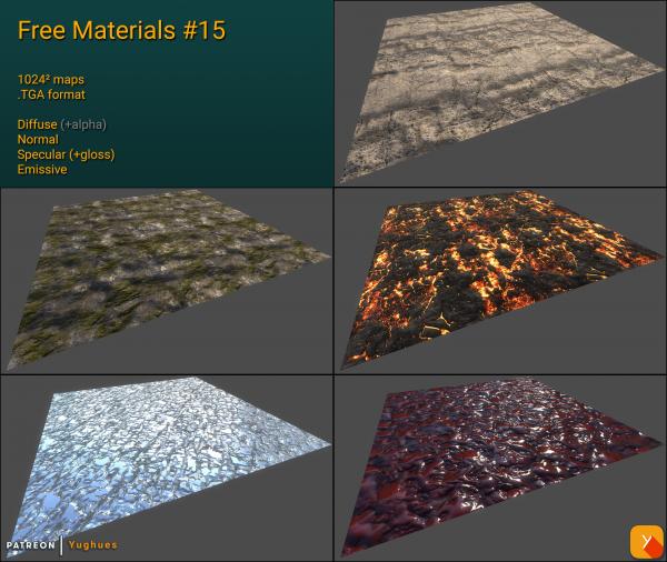 Free Materials Pack #15 Redux