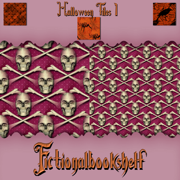 Halloween Seamless Tiles Style 1