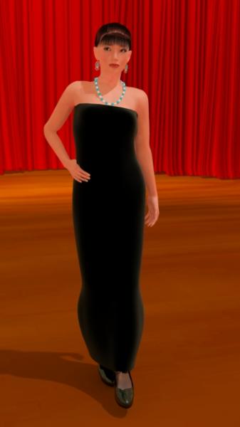 Strapless Dress for Antonia