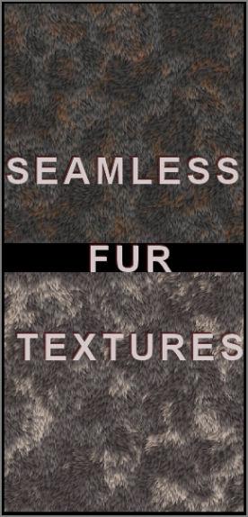 Seamless Fur Texture Tiles