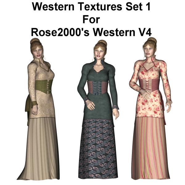 Western Textures Set 1 For Rose&#039;s Western V4