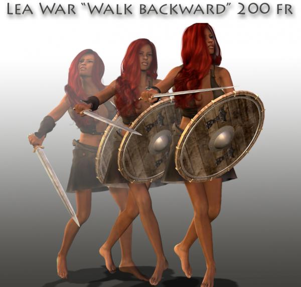 V4_LeaWarrior_WalkBack_Anima200fr