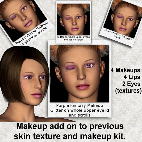 V4 Makeup Add On For &quot;Light Fantasy Texture Kit&quot;