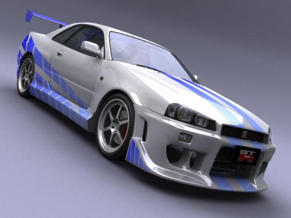 Skyline 2 Fast 2 Furious C