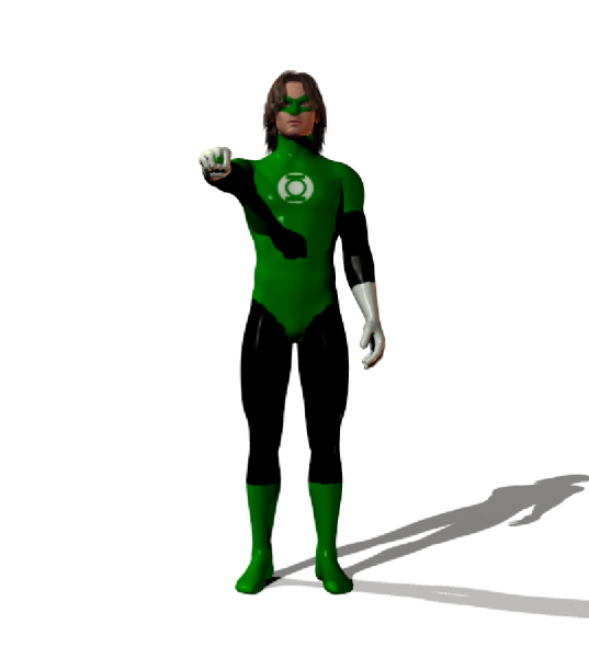 M4 Mach 1p6 Bodysuit Green Lantern