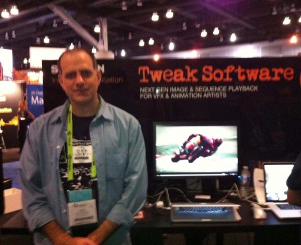 Siggraph &#039;11 Audio Interview - Tweak Software