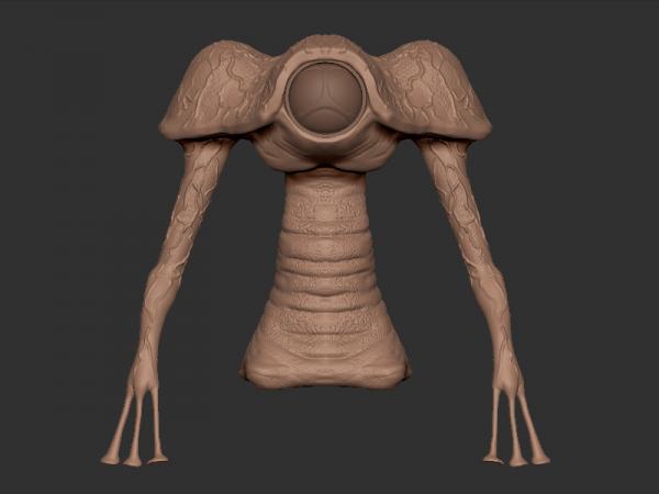 Martian War of the Worlds(1953) - zbrush sculpt