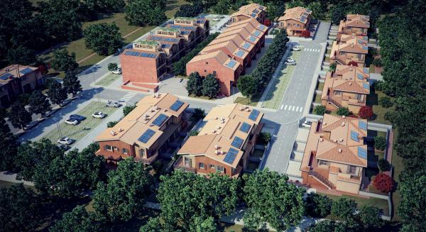 Bird view of Tuscany Residential