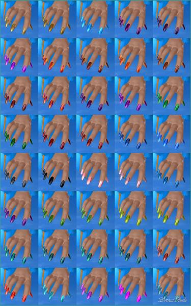 Spice - Fingernails for V4