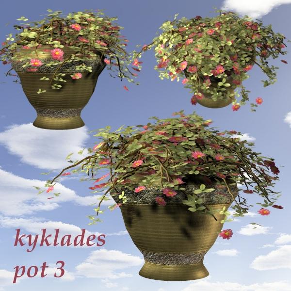 Kyklades-flower pot 3