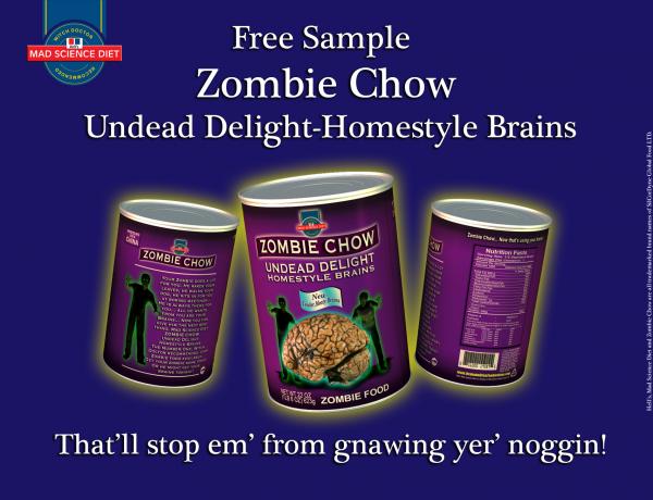 Zombie Chow-Canned Zombie food