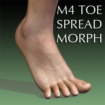 M4 Toe Spread Morphs